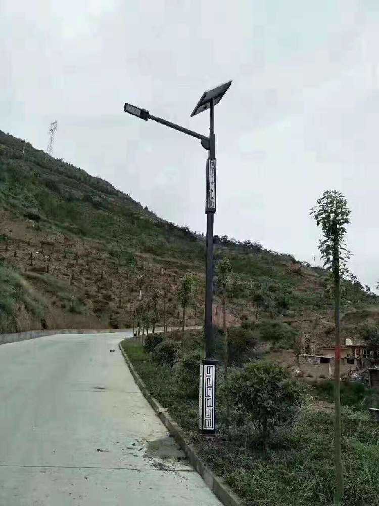 昆明市仿古太阳能路灯